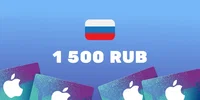 Apple iTunes 1500 RUB Gift Card (Russia) thumb 2
