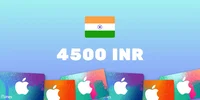 Apple iTunes 4500 INR Gift Card (India) thumb 2