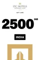 ITC Hotels 2500 INR Gift Card (India) thumb 2