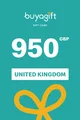 Buyagift 950 GBP Gift Card (United Kingdom) thumb 2