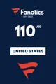 Fanatics 110 USD Gift Card (United States) thumb 2