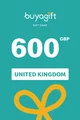 Buyagift 600 GBP Gift Card (United Kingdom) thumb 2