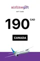 Airline 190 CAD Gift Card (Canada) thumb 2