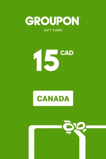 Groupon 15 CAD Gift Card (Canada)