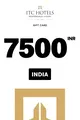 ITC Hotels 7500 INR Gift Card (India) thumb 2