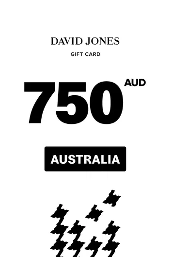 David Jones 750 AUD Gift Card (Australia)