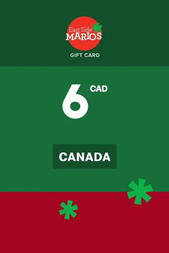 East Side Mario's 6 CAD Gift Card (Canada) gallery image 2