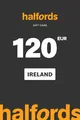 Halfords 120 EUR Gift Card (Ireland) thumb 2