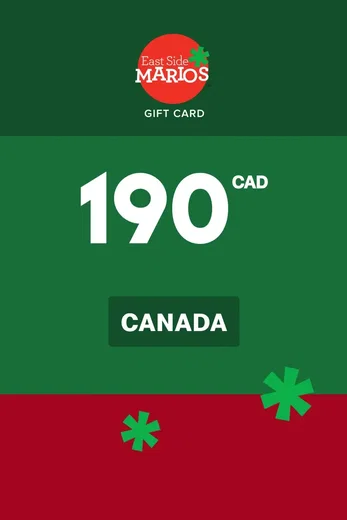 East Side Mario's 190 CAD Gift Card (Canada) gallery image 2