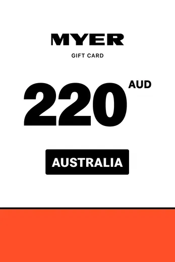 Myer 220 AUD Gift Card (Australia) gallery image 2