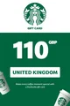 Starbucks 110 GBP Gift Card (United Kingdom) thumb 2