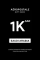 Aeropostale 1000 SAR Gift Card (Saudi Arabia) thumb 2