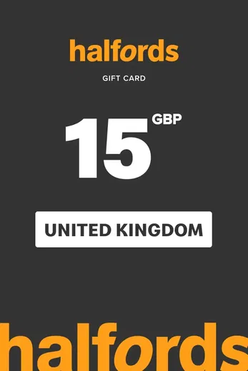 Halfords 15 GBP Gift Card (United Kingdom) gallery image 2