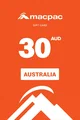 Macpac 30 AUD Gift Card (Australia) thumb 2