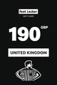 Foot Locker 190 GBP Gift Card (United Kingdom) thumb 2