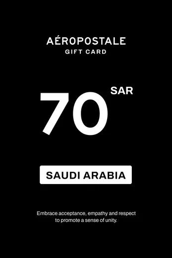 Aeropostale 70 SAR Gift Card (Saudi Arabia) gallery image 2