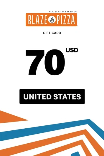 Blaze Pizza 70 USD Gift Card (United States)