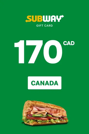 Subway 170 CAD Gift Card (Canada) gallery image 2
