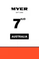 Myer 7 AUD Gift Card (Australia) thumb 2