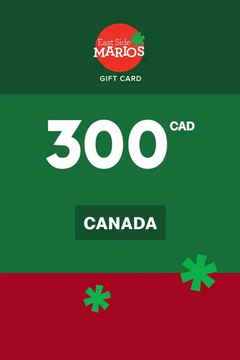 East Side Mario's 300 CAD Gift Card (Canada) gallery image 2