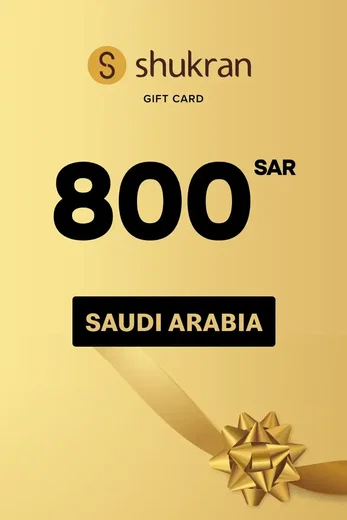 Shukran 800 SAR Gift Card (Saudi Arabia) gallery image 2
