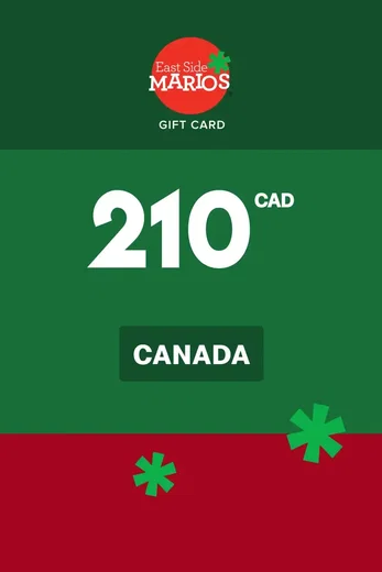 East Side Mario's 210 CAD Gift Card (Canada) gallery image 2