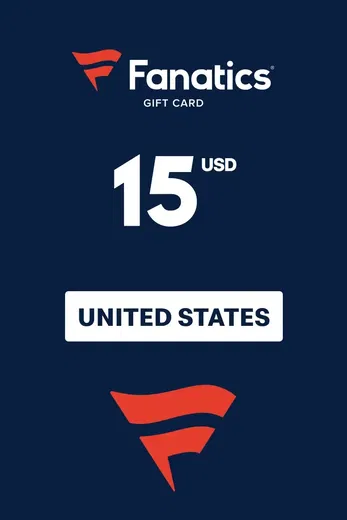 Fanatics 15 USD Gift Card (United States) gallery image 2