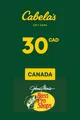 Cabela's 30 CAD Gift Card (Canada) thumb 2