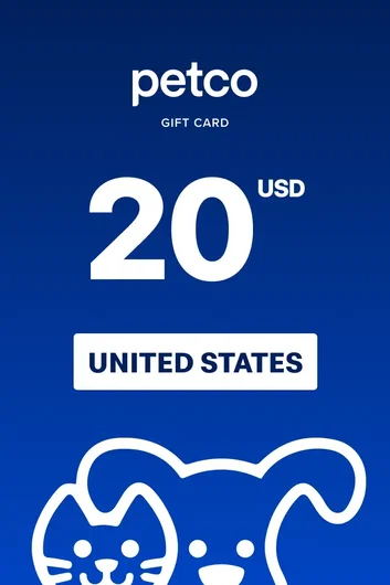 Petco 20 USD Gift Card (United States)