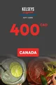 Kelsey's 400 CAD Gift Card (Canada) thumb 2