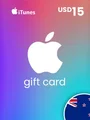 Apple iTunes 15 USD Gift Card (New Zealand) thumb 2