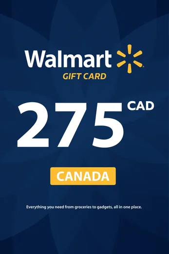 Walmart 275 CAD Gift Card (Canada) gallery image 2