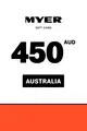 Myer 450 AUD Gift Card (Australia) thumb 2