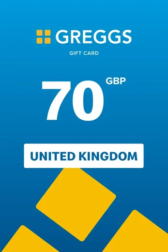 Greggs 70 GBP Gift Card (United Kingdom) gallery image 2