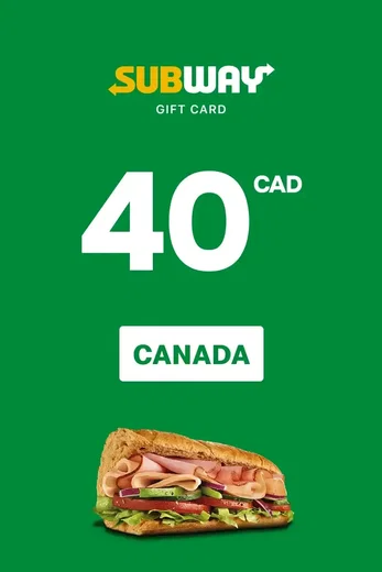 Subway 40 CAD Gift Card (Canada) gallery image 2