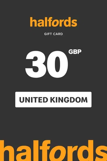 Halfords 30 GBP Gift Card (United Kingdom) gallery image 2