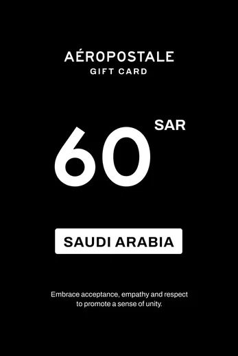 Aeropostale 60 SAR Gift Card (Saudi Arabia) gallery image 2