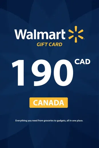 Walmart 190 CAD Gift Card (Canada) gallery image 2