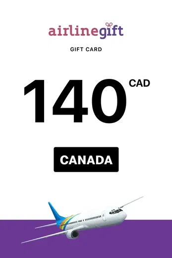 Airline 140 CAD Gift Card (Canada) gallery image 2