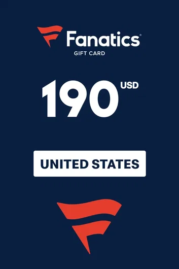 Fanatics 190 USD Gift Card (United States)