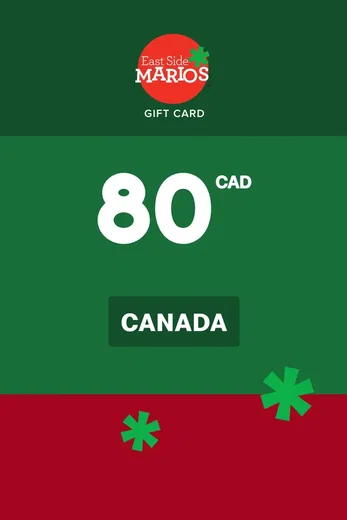 East Side Mario's 80 CAD Gift Card (Canada) gallery image 2