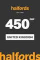 Halfords 450 GBP Gift Card (United Kingdom) thumb 2