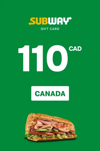 Subway 110 CAD Gift Card (Canada) gallery image 2