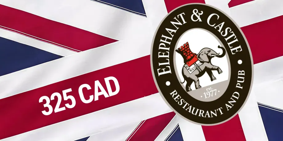 Elephant and Castle 325 CAD Gift Card (Canada) gallery image 2