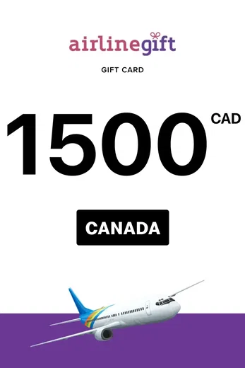 Airline 1500 CAD Gift Card (Canada) gallery image 2