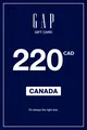 Gap 220 CAD Gift Card (Canada) thumb 2