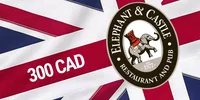 Elephant and Castle 300 CAD Gift Card (Canada) thumb 2