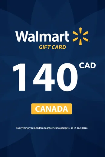 Walmart 140 CAD Gift Card (Canada) gallery image 2