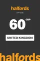 Halfords 60 GBP Gift Card (United Kingdom) thumb 2