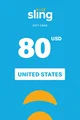 Sling TV 80 USD Gift Card (United States) thumb 2